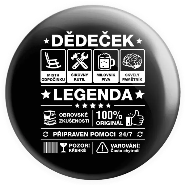 Placka Dědeček legenda
