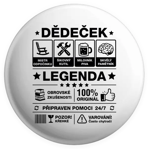 Placka Dědeček legenda