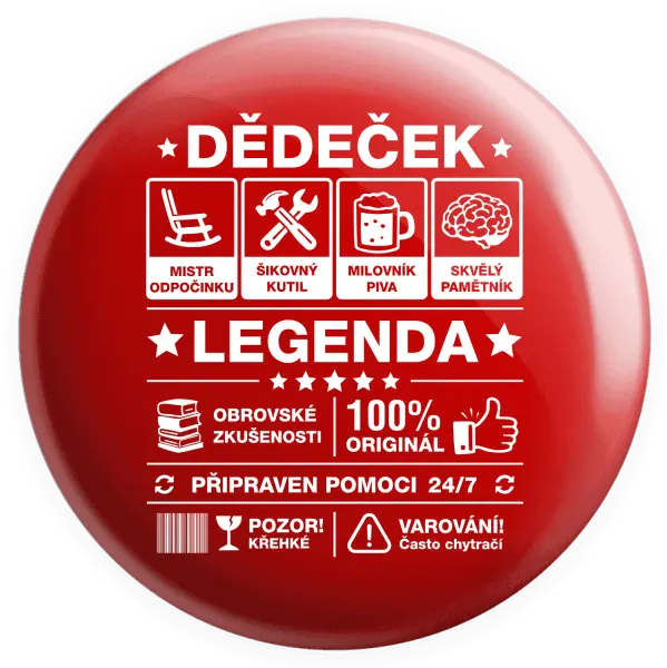 Placka Dědeček legenda