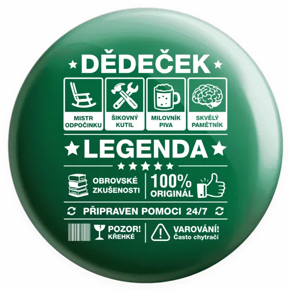 Placka Dědeček legenda