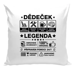 Polštář Dědeček legenda