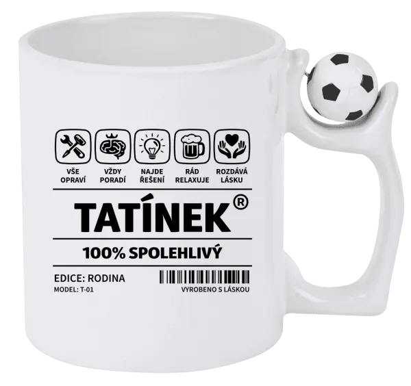 Hrnek Tatínek - čárový kód