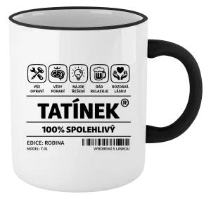 Hrnek Tatínek - čárový kód