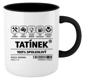Hrnek Tatínek - čárový kód