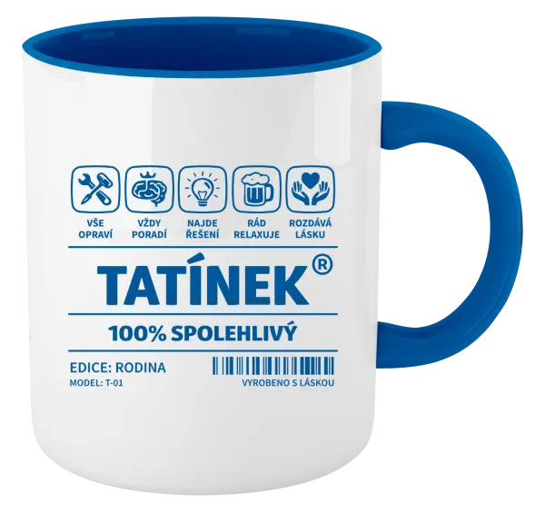 Hrnek Tatínek - čárový kód