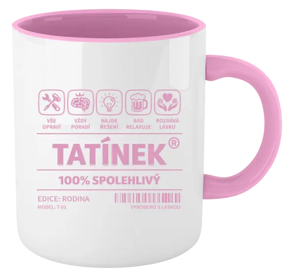 Hrnek Tatínek - čárový kód