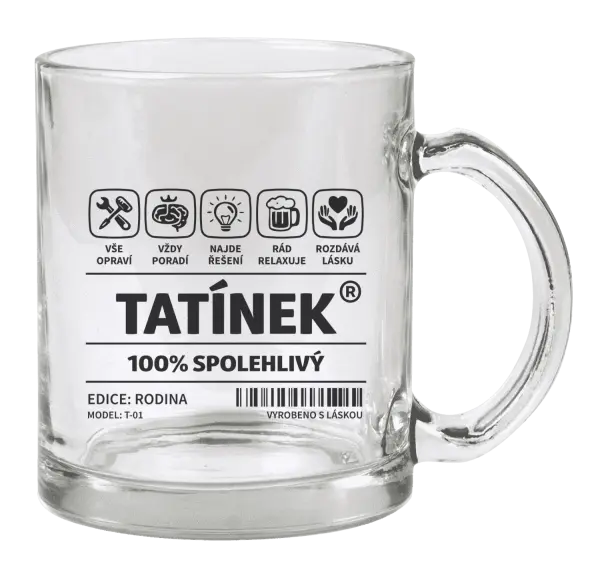 Hrnek Tatínek - čárový kód