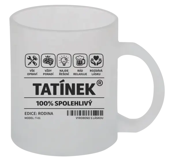 Hrnek Tatínek - čárový kód