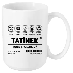 Hrnek Tatínek - čárový kód