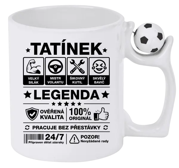 Hrnek Tatínek legenda