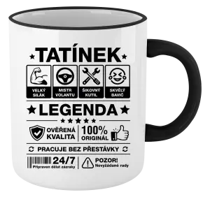 Hrnek Tatínek legenda