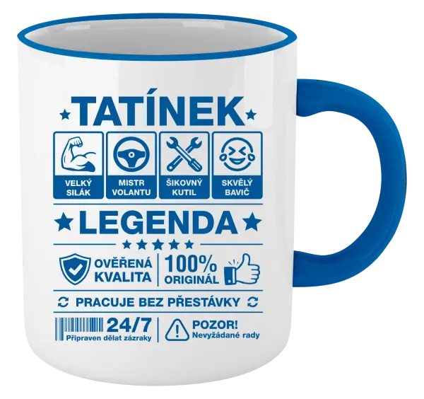 Hrnek Tatínek legenda