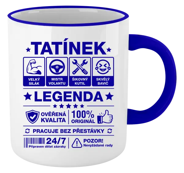 Hrnek Tatínek legenda