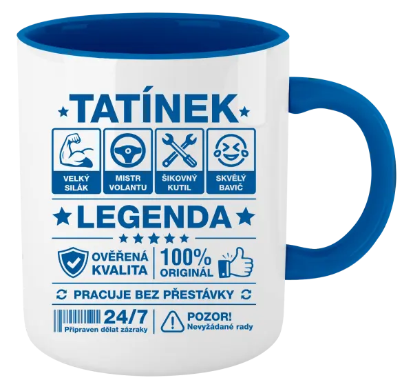 Hrnek Tatínek legenda