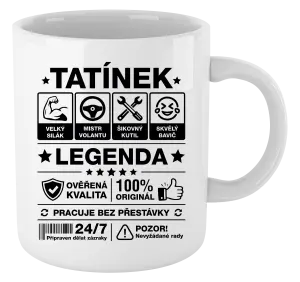 Hrnek Tatínek legenda