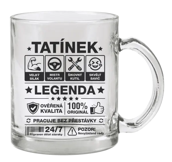 Hrnek Tatínek legenda