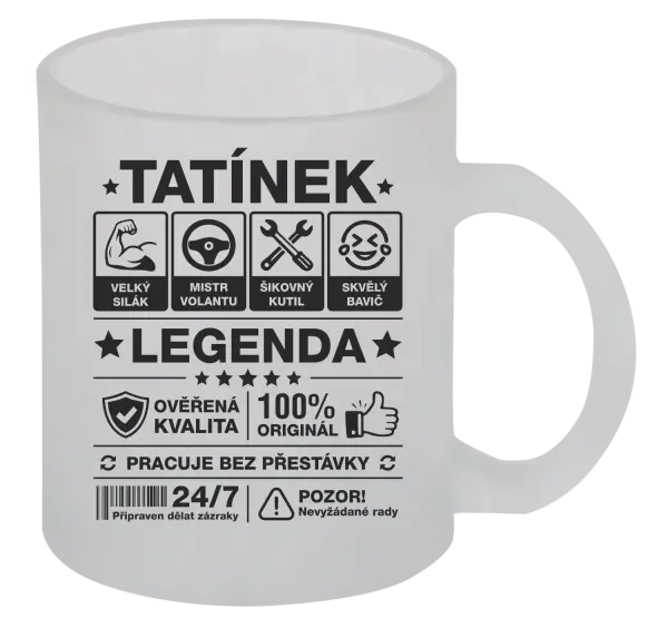 Hrnek Tatínek legenda