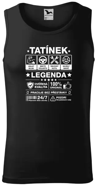 Pánské tílko Tatínek legenda