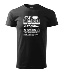 Pánské tričko Tatínek legenda