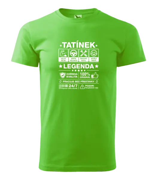 Pánské tričko Tatínek legenda