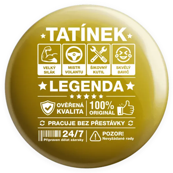 Placka Tatínek legenda