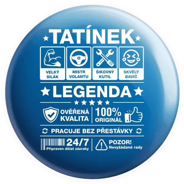 Placka Tatínek legenda