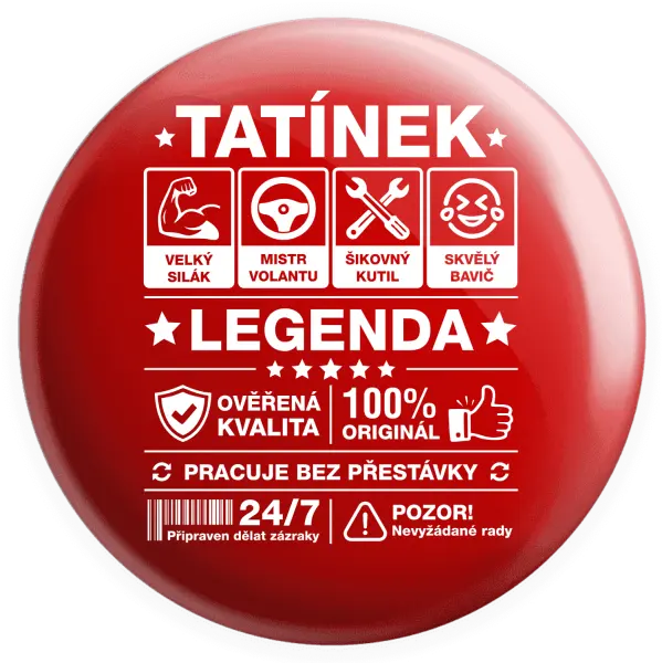Placka Tatínek legenda