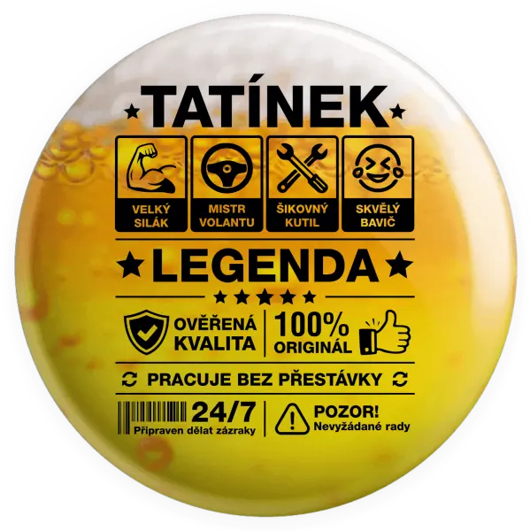 Placka Tatínek legenda