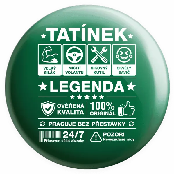 Placka Tatínek legenda