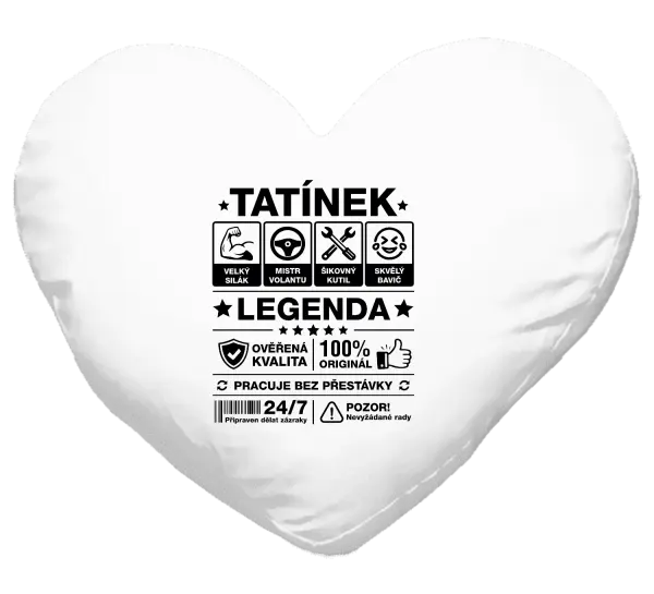 Polštář Tatínek legenda