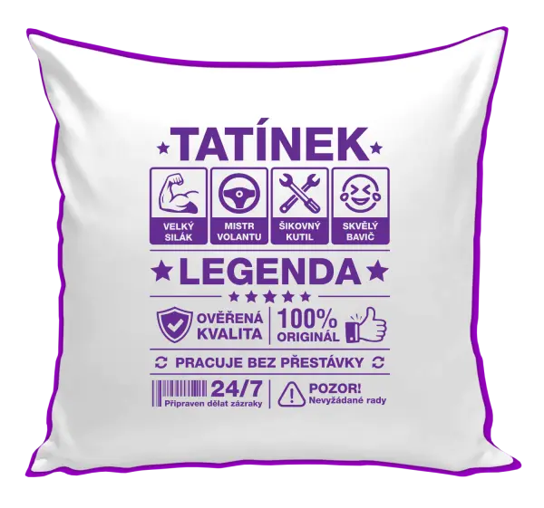 Polštář Tatínek legenda