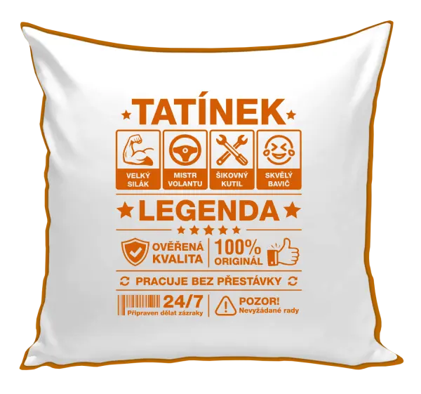 Polštář Tatínek legenda