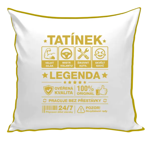Polštář Tatínek legenda
