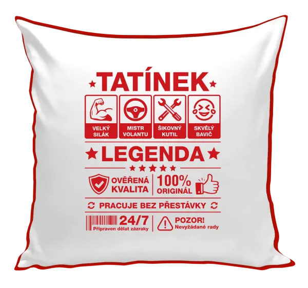 Polštář Tatínek legenda