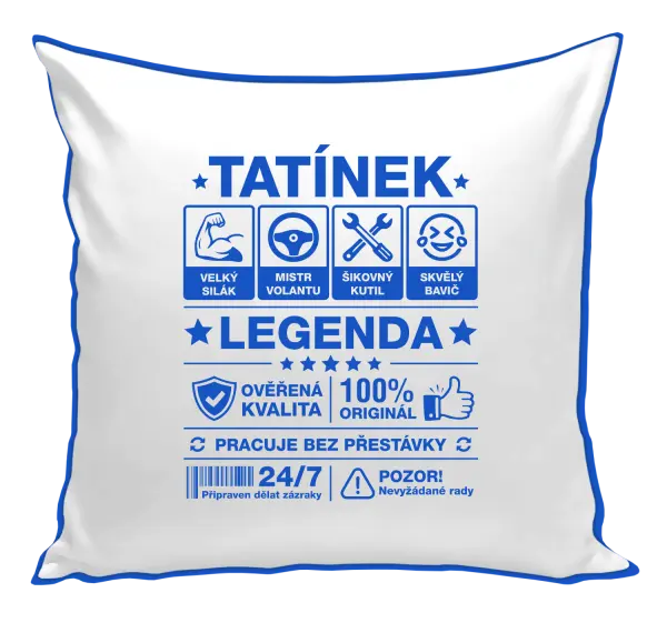 Polštář Tatínek legenda