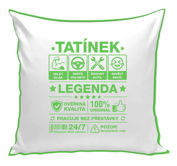 Polštář Tatínek legenda