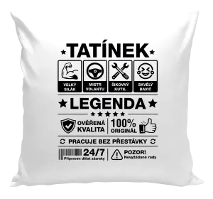 Polštář Tatínek legenda
