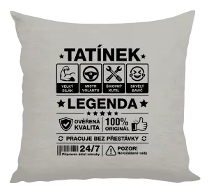 Polštář Tatínek legenda