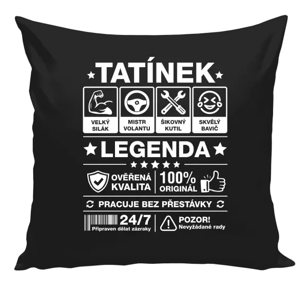Polštář Tatínek legenda