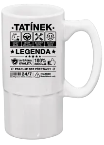 Půllitr Tatínek legenda