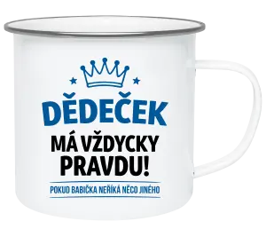 Plecháček Dědeček má vždycky pravdu, pokud babička neříká něco jiného