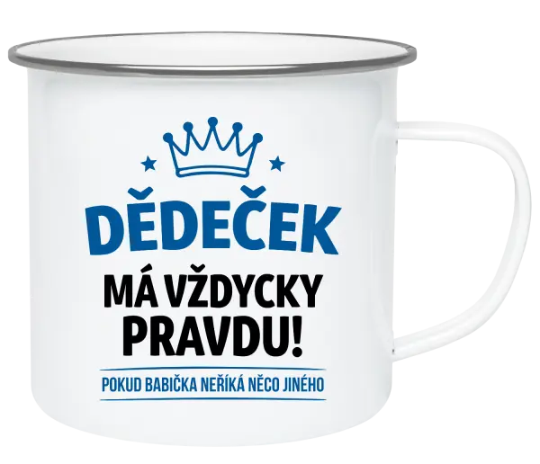Plecháček Dědeček má vždycky pravdu, pokud babička neříká něco jiného
