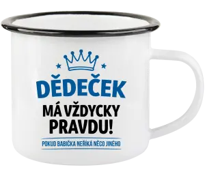 Plecháček Dědeček má vždycky pravdu, pokud babička neříká něco jiného