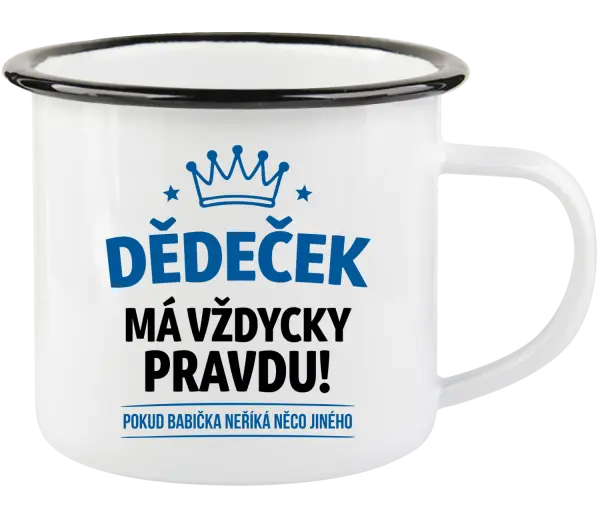 Plecháček Dědeček má vždycky pravdu, pokud babička neříká něco jiného