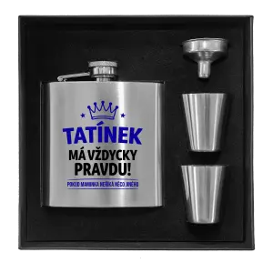 Placatka v krabičce Tatínek má vždycky pravdu, pokud maminka neříká něco jiného
