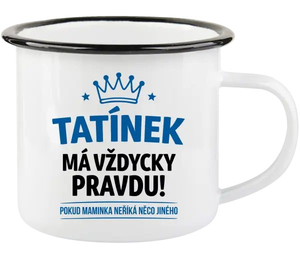 Plecháček Tatínek má vždycky pravdu, pokud maminka neříká něco jiného
