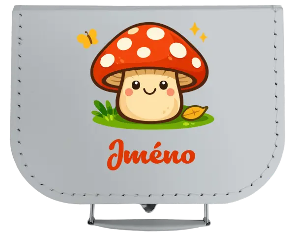 Kufřík Mochomůrka se jménem