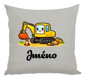 Polštář Bagřík se jménem