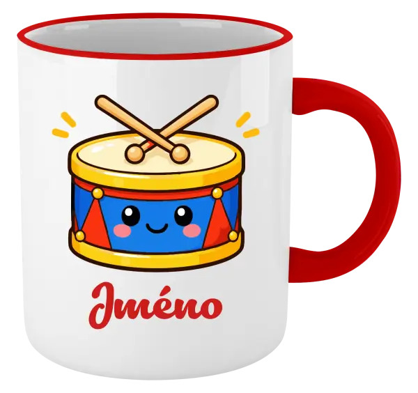 Hrnek Bubínek se jménem