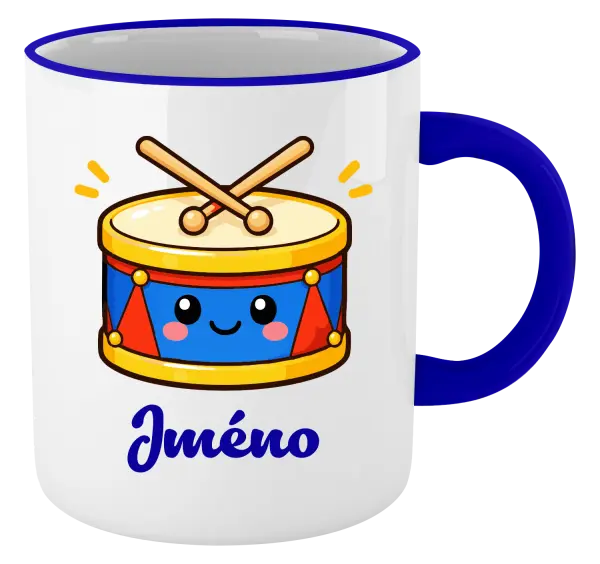 Hrnek Bubínek se jménem